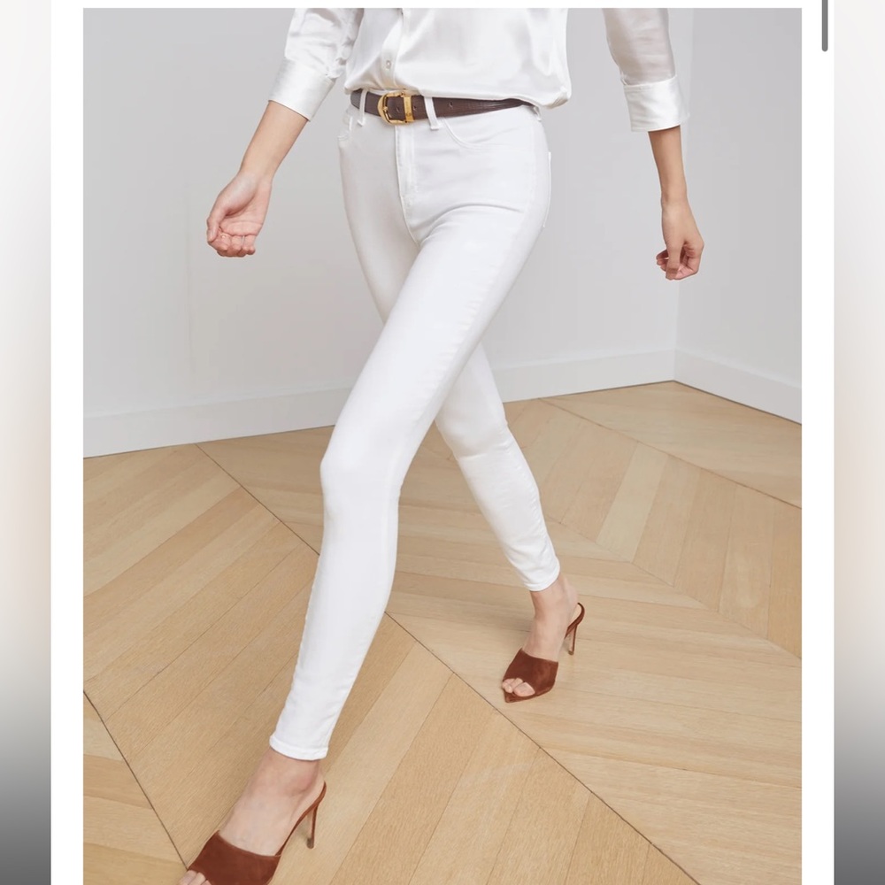 L’Agence Marguerite High Rise Skinny Jeans